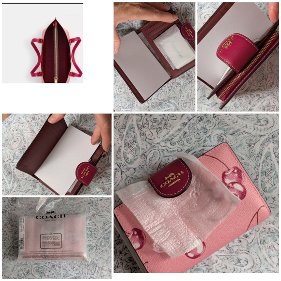 Coach Mollie Cherry 🍒 print handbag and wallet set - Picture 4 of 16